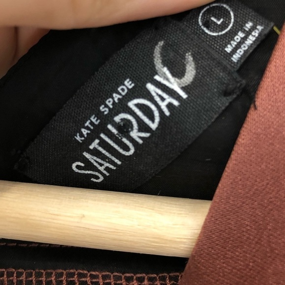 𝅺KATE spade Diamond-Stitch Top in Bonded Neoprene top - Picture 6 of 7